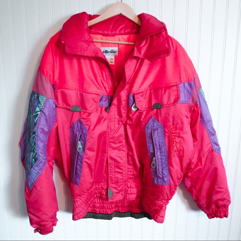 ELLESSE 80’s 90’s vintage inspired bold jacket